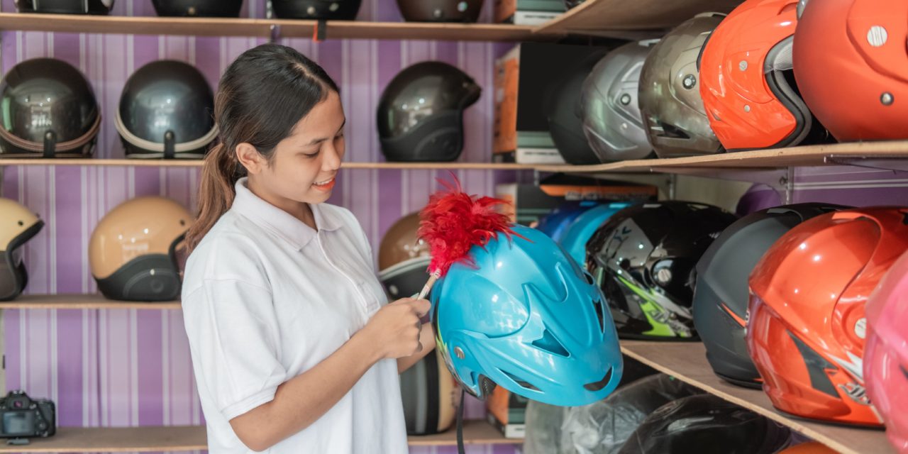 Comment nettoyer un casque de moto ?