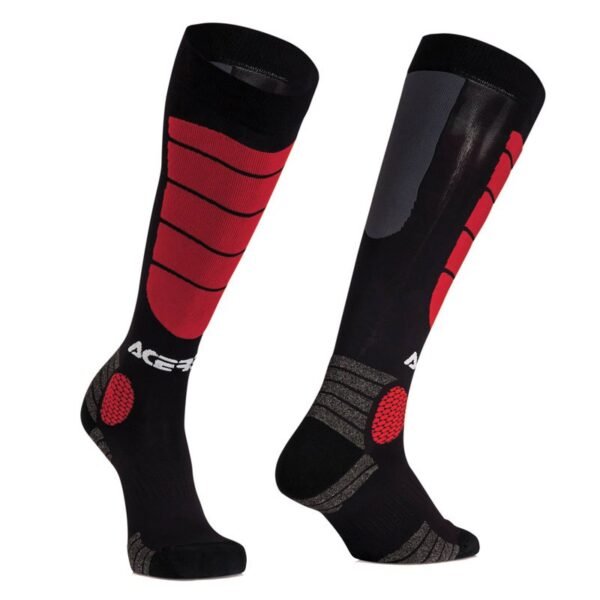 Chaussettes MX Acerbis MX IMPACT BLACK RED