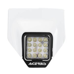 Plaque phare Acerbis BLANC
