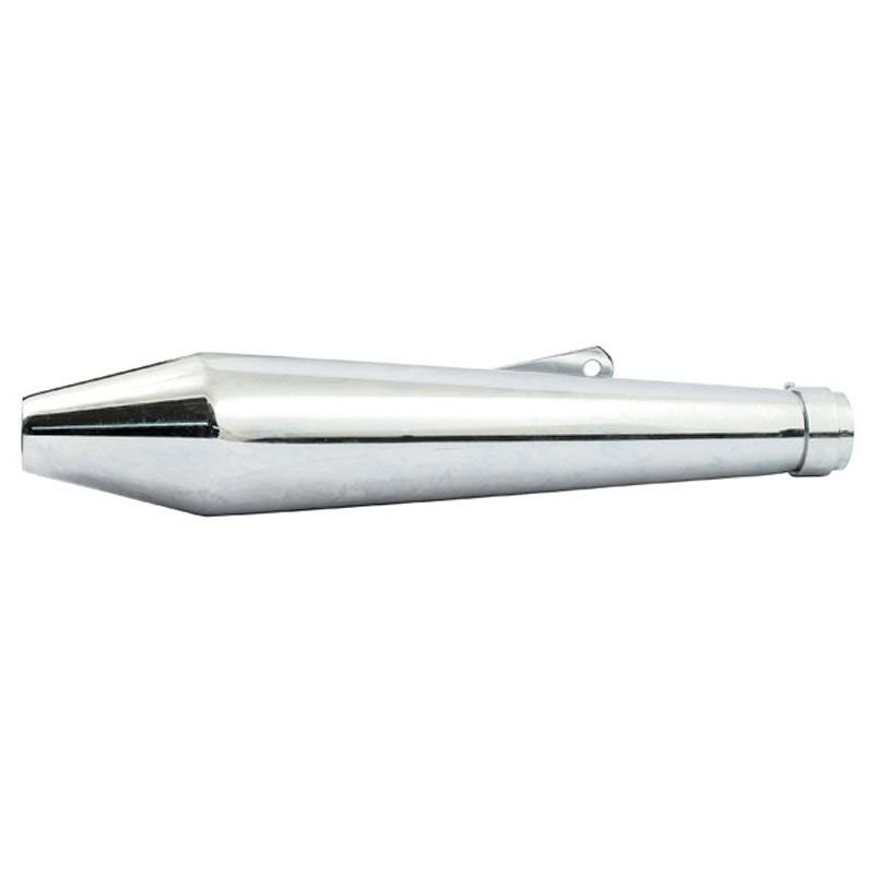 Silencieux Brazoline Megaphone chrome adaptable