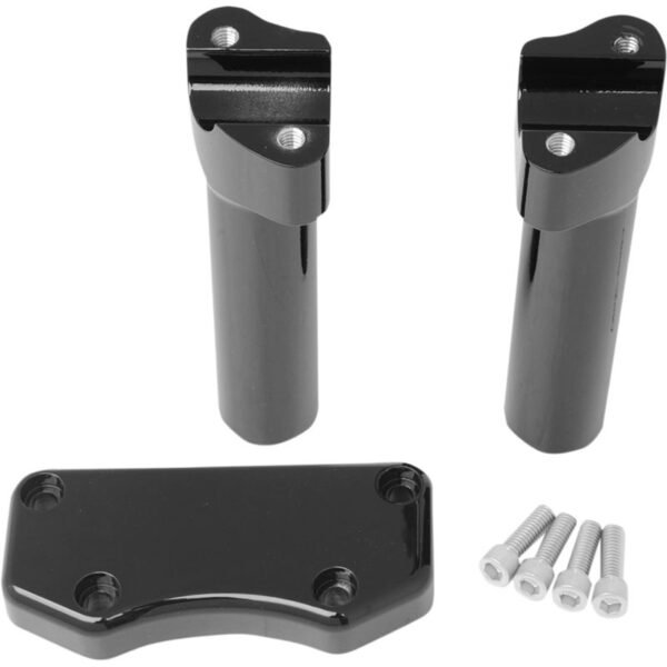 Réhausseur Drag Specialties Riser kit 15 cm pour guidon Diamètre 25.4-38 mm