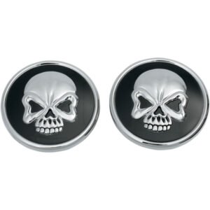 Bouchon de réservoir Drag Specialties Skull ventilé et non ventilé