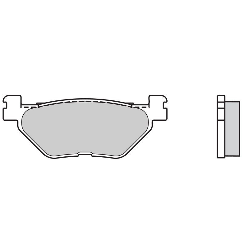 Plaquettes de freins Brembo Sinter Métal Fritté arrière
