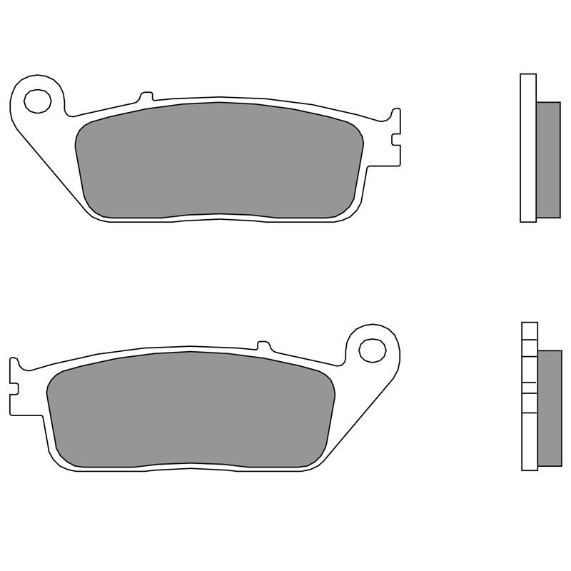 Plaquettes de freins Brembo Plaquettes Brembo Sinter Métal Fritté avant