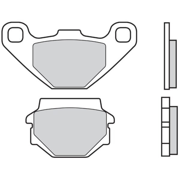 Plaquettes de freins Brembo Sinter Métal Fritté avant/arrière (selon modèle)