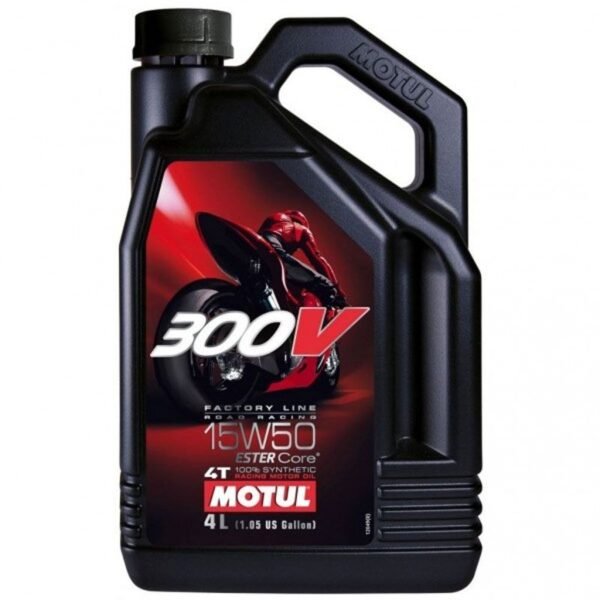 Huile moteur Motul 300V Road 15W50 4L