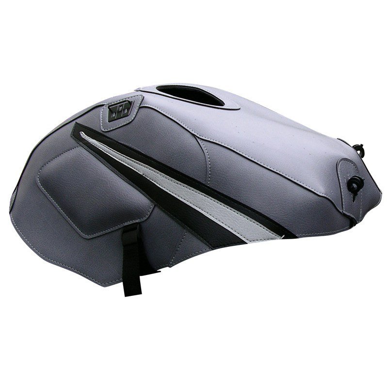 Tapis de réservoir Bagster Acier/Pointes Noires et Grises Claires