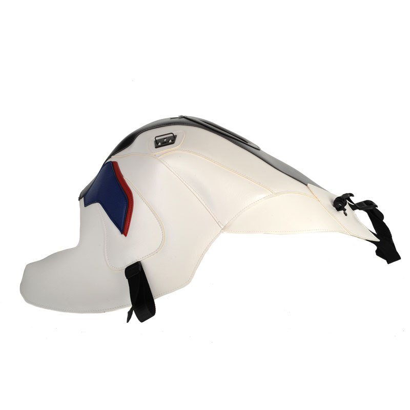 Tapis de réservoir Bagster Noir/Blanc/Déco Rouge et Bleu