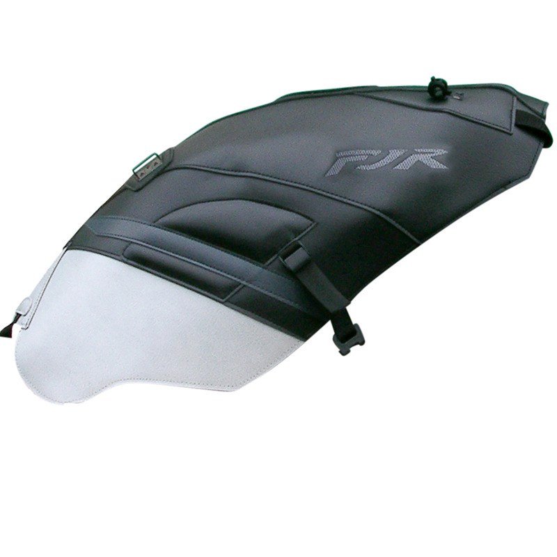 Tapis de réservoir Bagster Noir/Gris Clair/Bande Anthracite