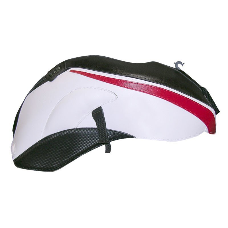 Tapis de réservoir Bagster Noir/Blanc/Pointes Rouges