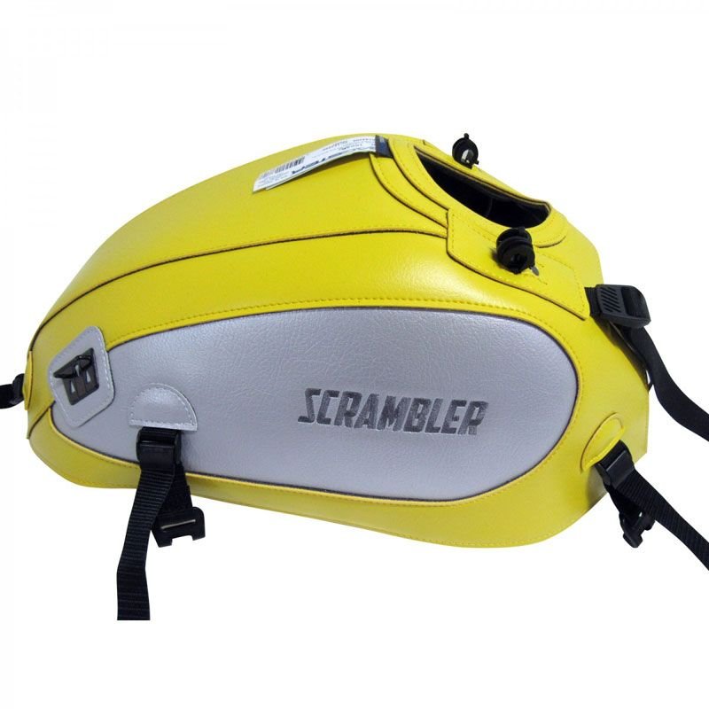 Tapis de réservoir Bagster Bouton d'or/Gris argent