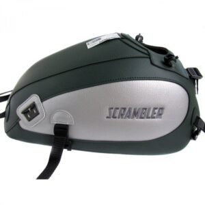 Tapis de réservoir Bagster Vert foncé/Gris argent