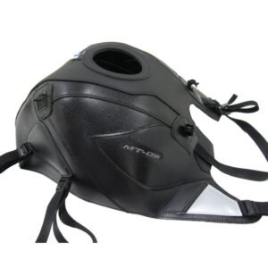 Tapis de réservoir Bagster NOIR MAT GRAINE/NOIR/CO NOIR MAT GRAINE/ARGENT