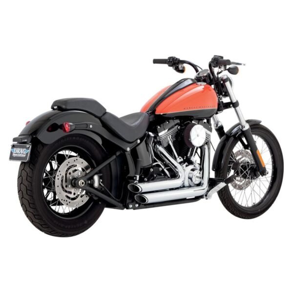 Ligne Complète Vance & Hines SHORTSHOTS STAGGERED CHROME