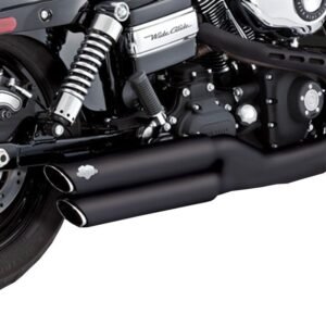 Silencieux Vance & Hines TWIN SLASH SLIP-ON BLACK
