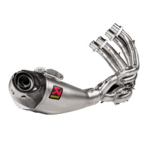 Ligne Complète Akrapovic Racing Titane embout carbone