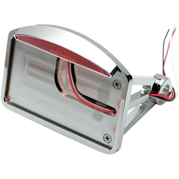 Support de plaque Drag Specialties avec feux arrière à led