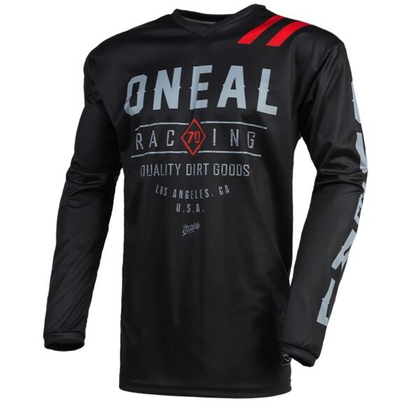 Maillot cross O'Neal DIRT - BLACK GRAY 2023