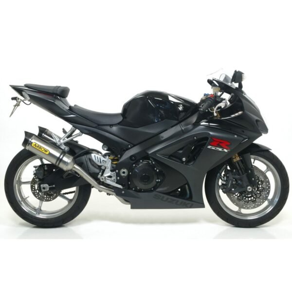 Silencieux Arrow Alu dark Street thunder embout carbone