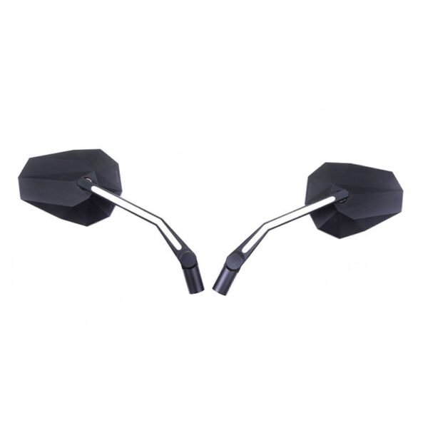 Rétroviseur Highsider STEALTH X3 avec veilleuses avant LED (la paire)