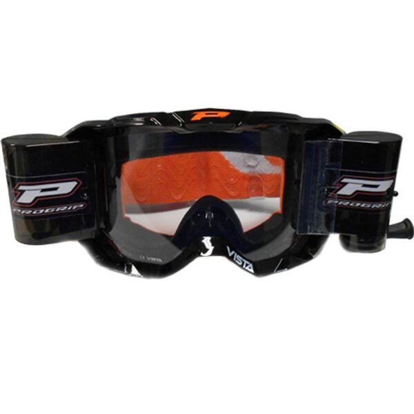 Masque cross Progrip VISTA 3318/18 Noir avec Roll off 2021