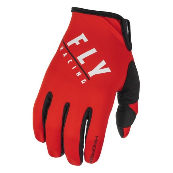 Gants cross Fly LITE WINDPROOF NOIR/ROUGE 2025
