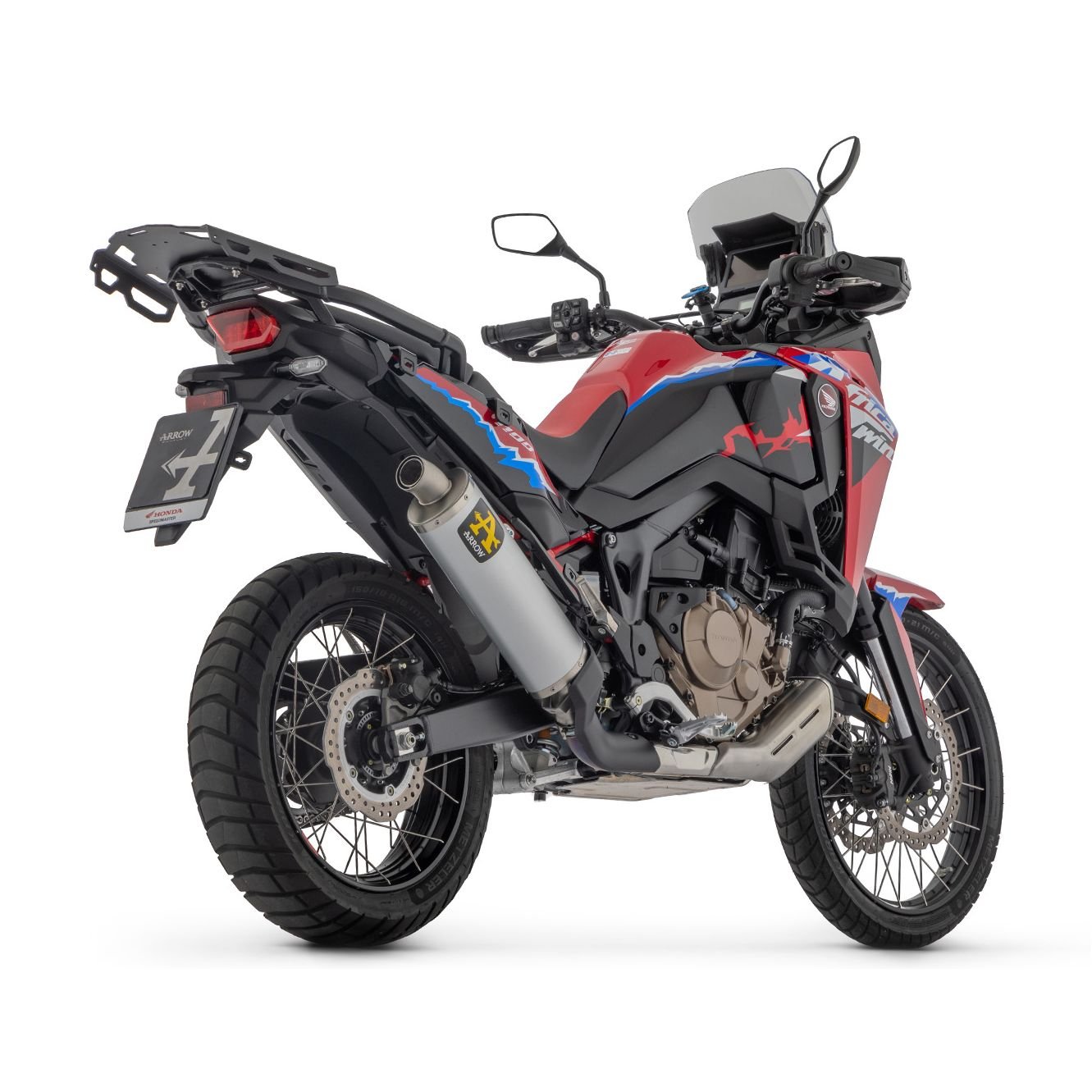 Silencieux Arrow Maxi Race tech Titane embout Inox