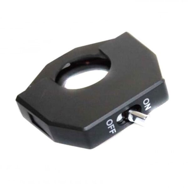 Commodo électrique Daytona universel noir mat