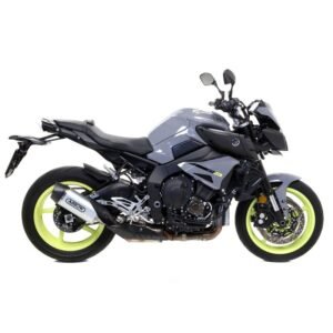 Silencieux Arrow Aluminium Dark Indy-race embout carbone