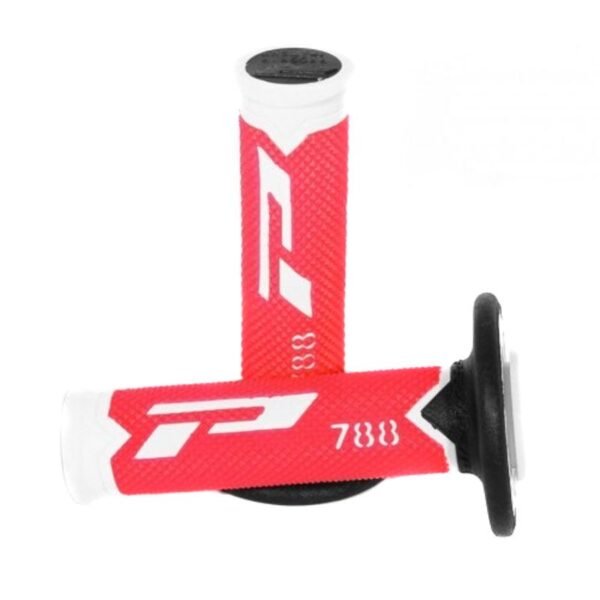Poignées de guidon Progrip MX 788 FLUO