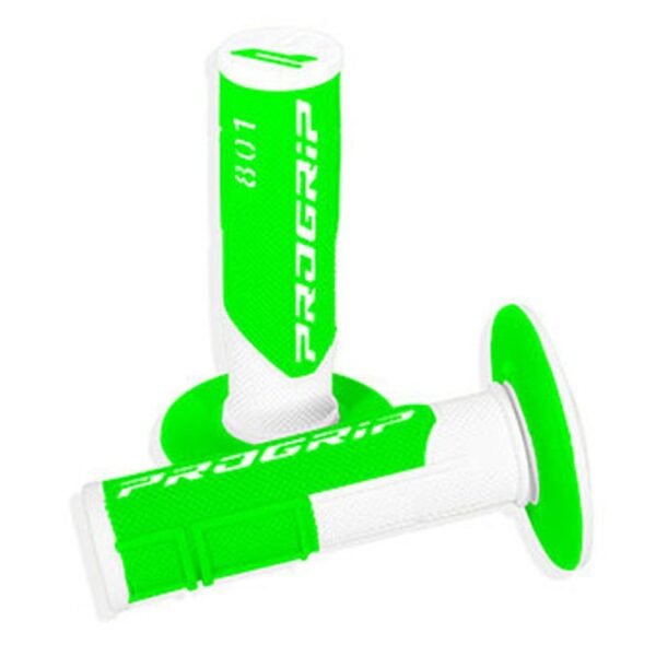 Poignées de guidon Progrip MX 801 fluo