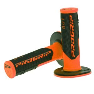 Poignées de guidon Progrip MX 801 fluo