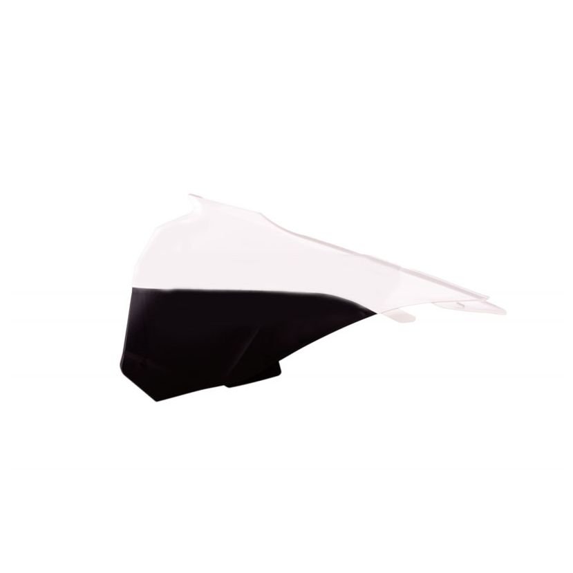 Caches de boite à air Polisport COULEUR BLANC/NOIR