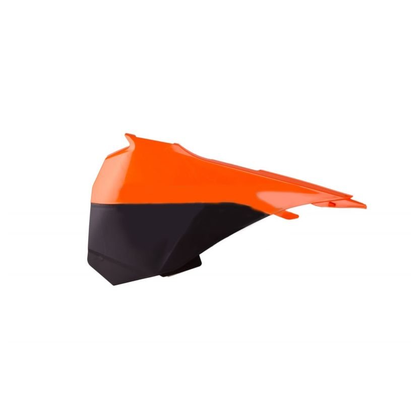 Caches de boite à air Polisport COULEUR ORANGE/NOIR