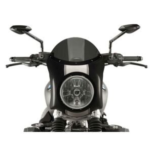 Tête de fourche Puig rétro Look carbone