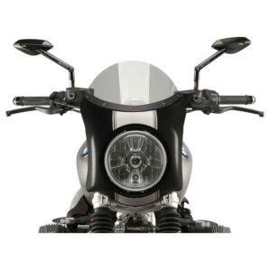 Tête de fourche Puig rétro Look carbone