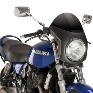 Bulle Puig RETRO- SEMI CARENAGE CARBONE DIAMETRE 195 MM UNIVERSELLE