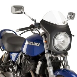 Bulle Puig RETRO- SEMI CARENAGE CARBONE DIAMETRE 195 MM UNIVERSELLE