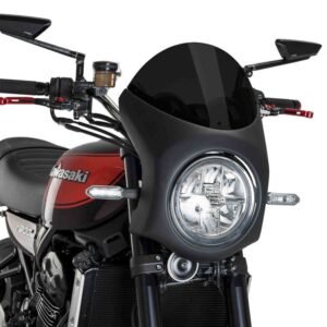 Bulle Puig RETRO- SEMI CARENAGE NOIR