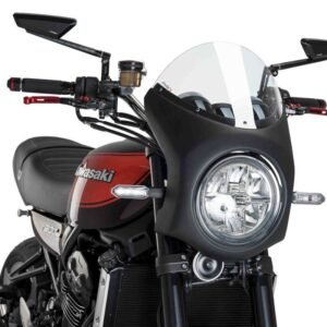 Bulle Puig RETRO- SEMI CARENAGE NOIR