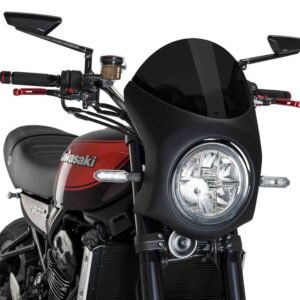 Bulle Puig RETRO- SEMI CARENAGE CARBONE