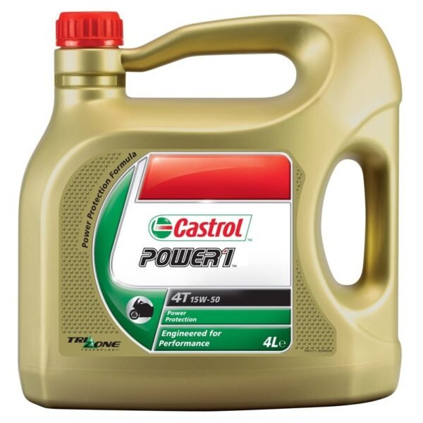 Huile moteur Castrol POWER 1 4T 15W50 4 LITRES