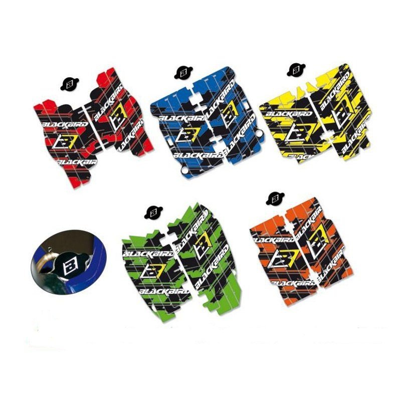 Stickers grille de radiateur Blackbird