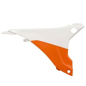 Caches de boite à air Acerbis Orange/blanc