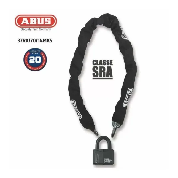 ANTIVOL U + CHAÎNE 37RK/70+14MKS150 - ABUS