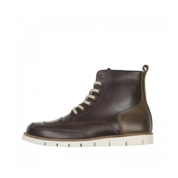 BASKETS LIBERTY CUIR ANILINE CIRÉ - HELSTONS