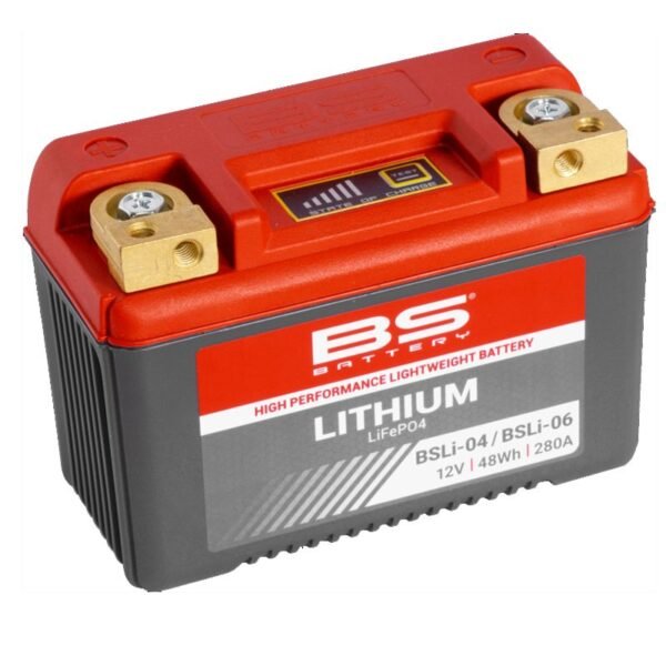 Batterie BS Battery Lithium Ion BSLi-04/06 (YTZ10S /YT12B-4/YT14B-4/YTX14AH-BS)