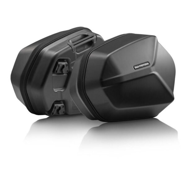 Valise SW-MOTECH AERO ABS AVEC SUPPORT (2 x 25 Litres)