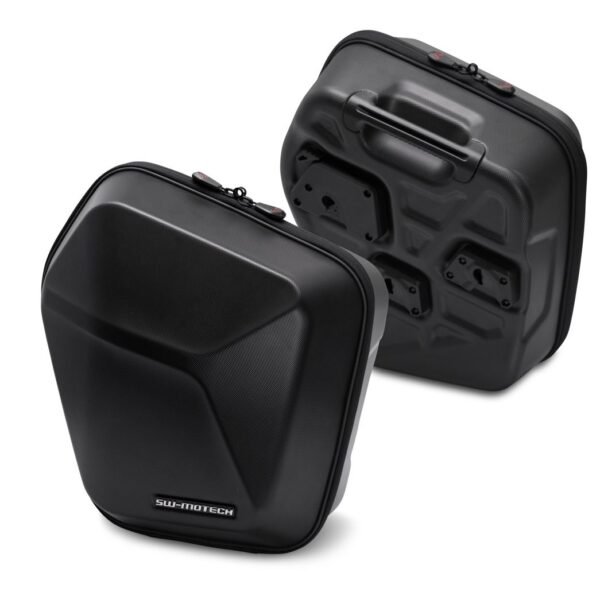 Valise SW-MOTECH KIT COMPLET URBAN ABS Noir (2x16.5 litres)