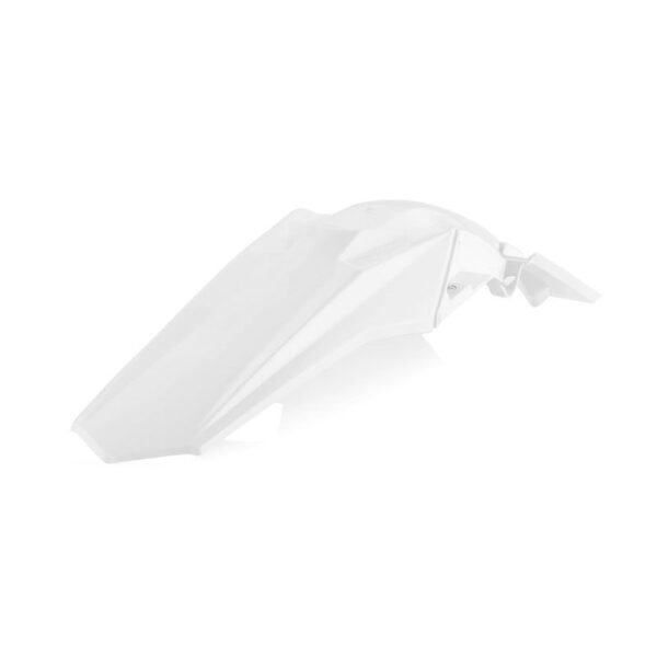 Garde boue Acerbis ARRIERE BLANC